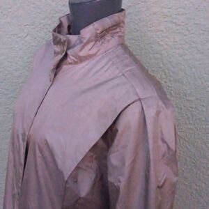 ROYAL CASTLE (MALAYSIA) LADIES VINTAGE LIGHT PINK 67% RUBBER LUXURY TRENCH COAT